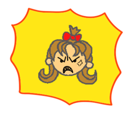 She is Naughty Girl! sticker #7134417