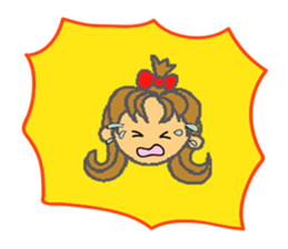 She is Naughty Girl! sticker #7134418