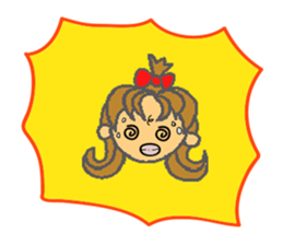 She is Naughty Girl! sticker #7134419