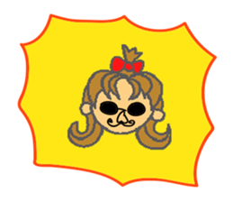 She is Naughty Girl! sticker #7134422