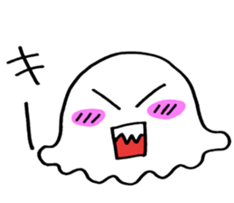 shiroi dehedehe sticker #7134728