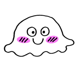 shiroi dehedehe sticker #7134736