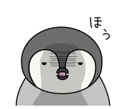 Cute emperor penguin chicks 3 sticker #7135482