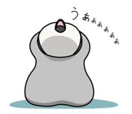 Cute emperor penguin chicks 3 sticker #7135485