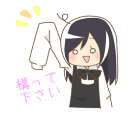 The girl who has a long sleeve sticker #7135565