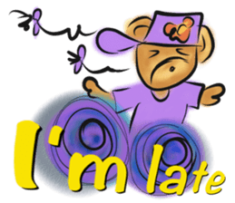 Rossy lady Bear II sticker #7136196