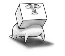 TOFU MAN! sticker #7136656