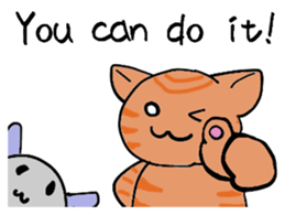 Cheer fellow (English ver.) sticker #7136710