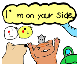 Cheer fellow (English ver.) sticker #7136730