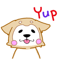 Akita dog - everyday conversation - sticker #7136986