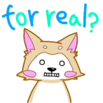 Akita dog - everyday conversation - sticker #7137005