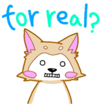 Akita dog - everyday conversation - sticker #7137005