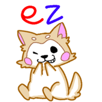 Akita dog - everyday conversation - sticker #7137009