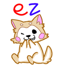 Akita dog - everyday conversation - sticker #7137009