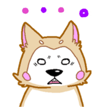 Akita dog - everyday conversation - sticker #7137015