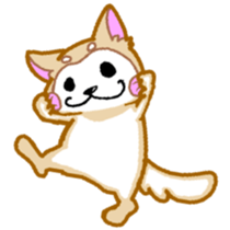 Akita dog - everyday conversation - sticker #7137023