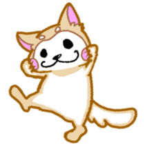 Akita dog - everyday conversation - sticker #7137023