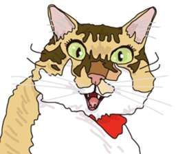 The cats to which love is dear sticker #7137184