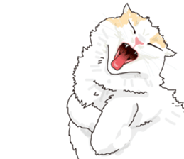 The cats to which love is dear sticker #7137195