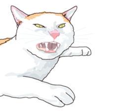 The cats to which love is dear sticker #7137198