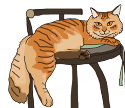 The cats to which love is dear sticker #7137205