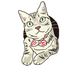 The cats to which love is dear sticker #7137220