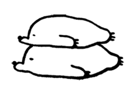 Mole and Friends sticker #7137279