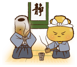 Fukusuke & Chikuwa(Cosplay) sticker #7137474