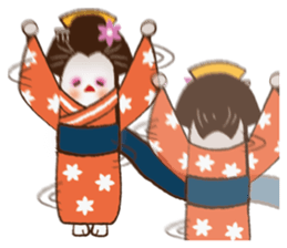 Fukusuke & Chikuwa(Cosplay) sticker #7137477