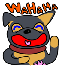 Ryu blue eyes sticker #7137665