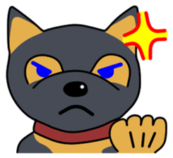 Ryu blue eyes sticker #7137666