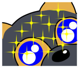 Ryu blue eyes sticker #7137676