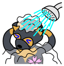 Ryu blue eyes sticker #7137678