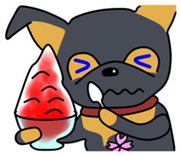 Ryu blue eyes sticker #7137681