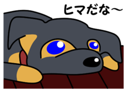 Ryu blue eyes sticker #7137683