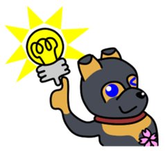 Ryu blue eyes sticker #7137694