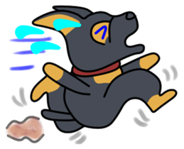 Ryu blue eyes sticker #7137695