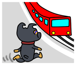 Ryu blue eyes sticker #7137701