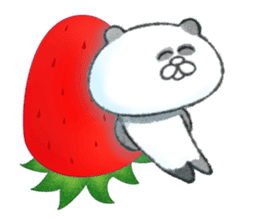 Strawberry!Panda! sticker #7137971