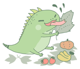 Iguana Life sticker #7138109