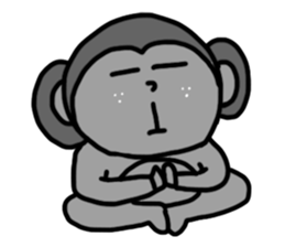 monkey days in Japan sticker #7138203