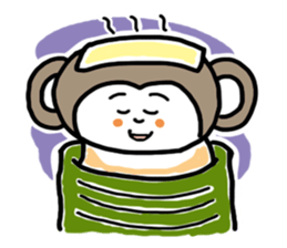 monkey days in Japan sticker #7138221
