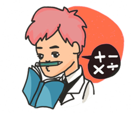 Be scientist sticker #7138332