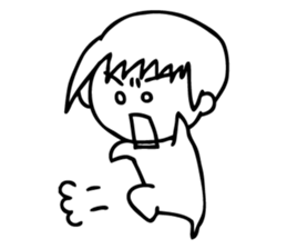 Pyon-chan(English version) sticker #7138798
