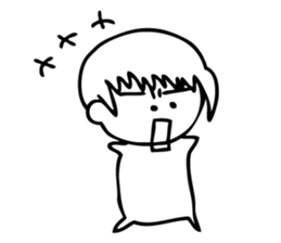 Pyon-chan(English version) sticker #7138799