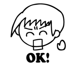 Pyon-chan(English version) sticker #7138800