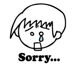 Pyon-chan(English version) sticker #7138801