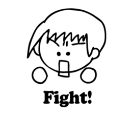 Pyon-chan(English version) sticker #7138802