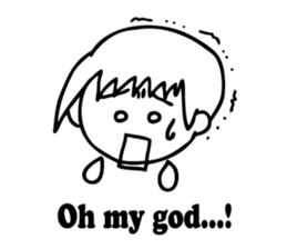 Pyon-chan(English version) sticker #7138803