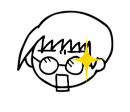 Pyon-chan(English version) sticker #7138804